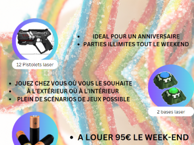 LASER GAME chez vous